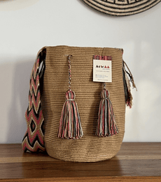 Mochila Grande Caqui