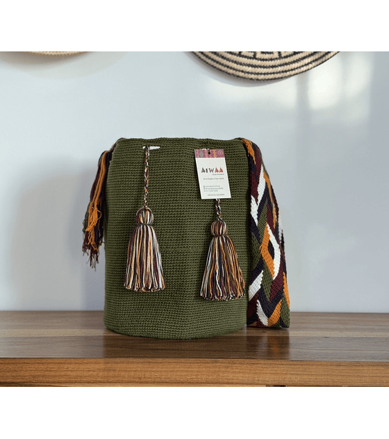 Mochila Grande Verde