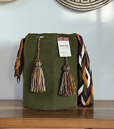 Mochila Grande Verde