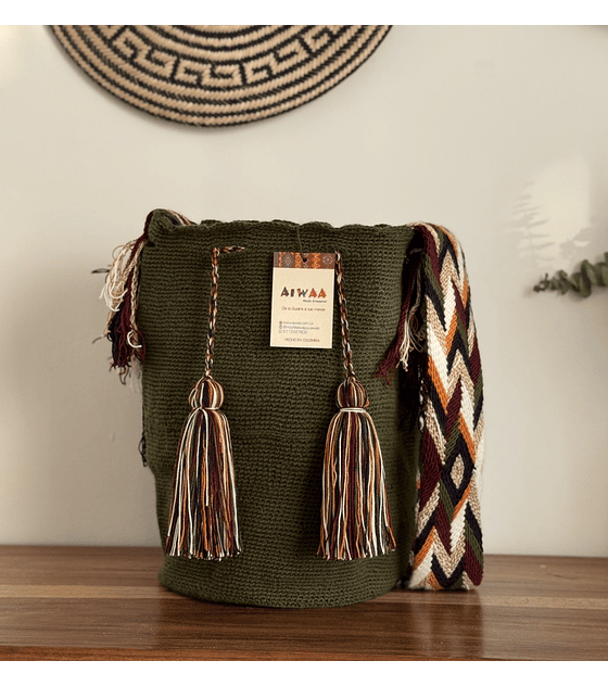 Mochila Grande Verde