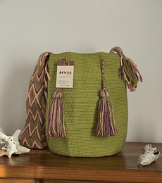 Mochila Grande Verde