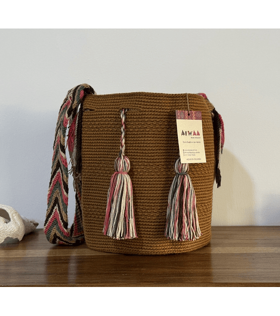 Mochila Mediana Marron