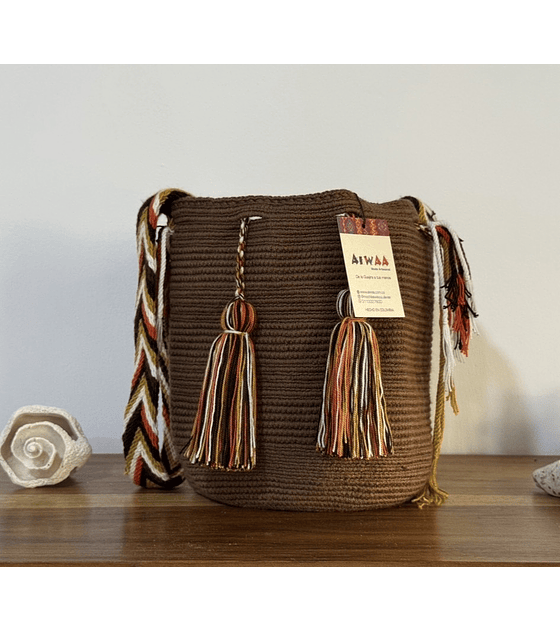 Mochila Mediana Marron