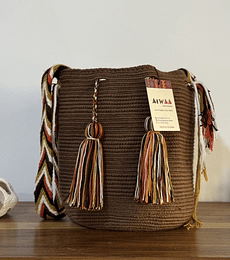 Mochila Mediana Marron