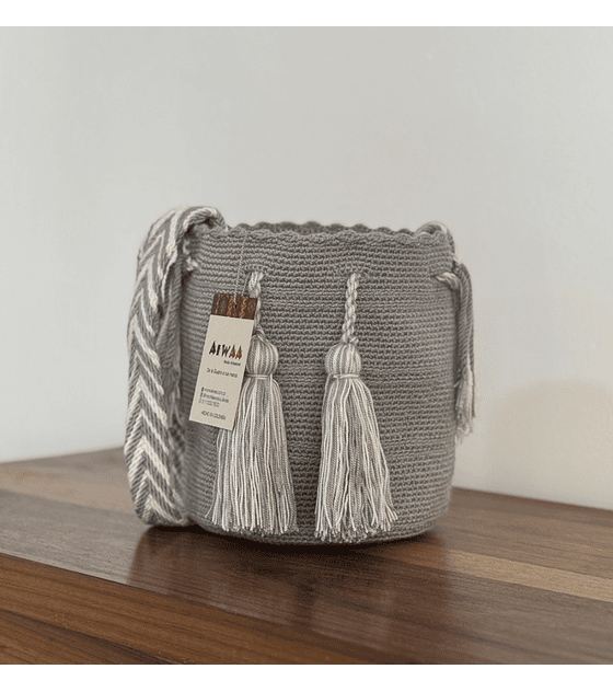 Mochila Mini Gris