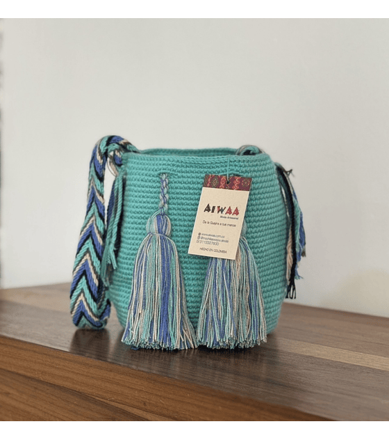 Mochila Mini Aguamarina