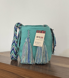 Mochila Mini Aguamarina