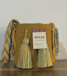 Mochila Mini Mostaza 