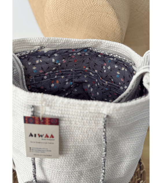 Mochila Grande Blanca