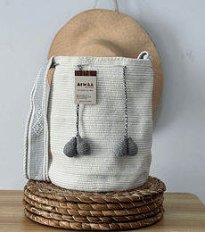 Mochila Grande Blanca