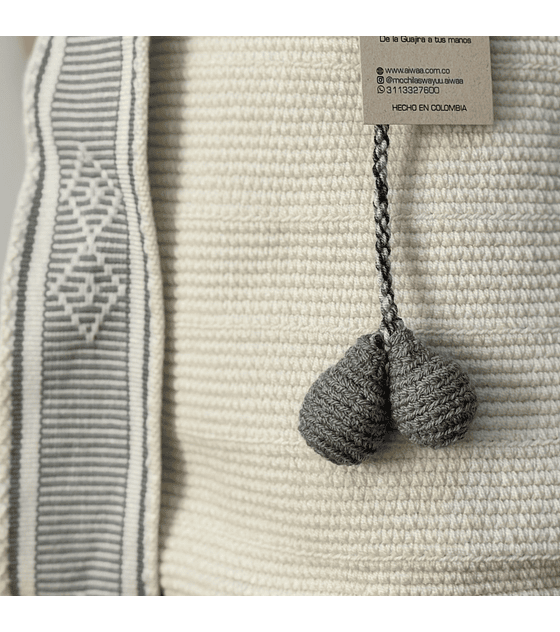 Mochila Grande Blanca