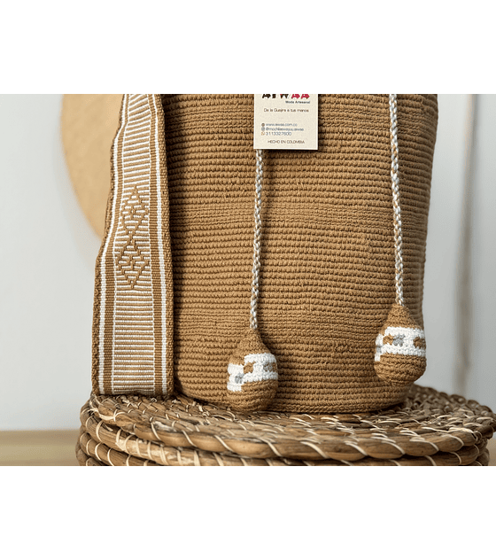 Mochila Grande Caqui