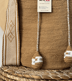 Mochila Grande Caqui