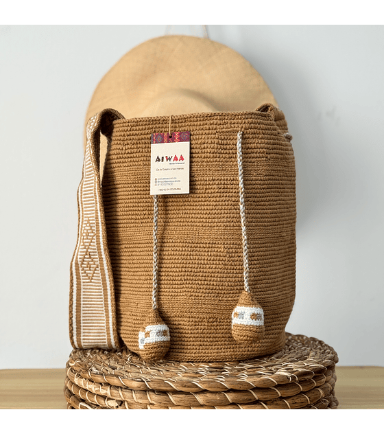 Mochila Grande Caqui