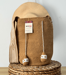 Mochila Grande Caqui