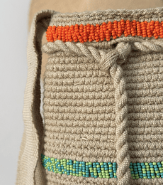 Mochila Mediana Beige