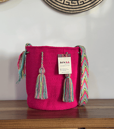 Mochila Mediana Fucsia