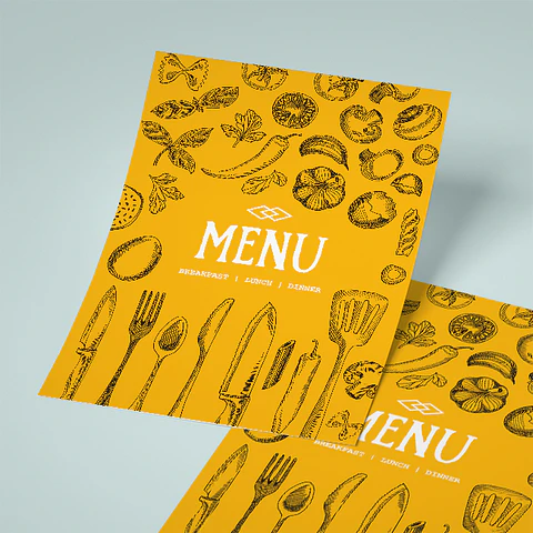 Washable Menus