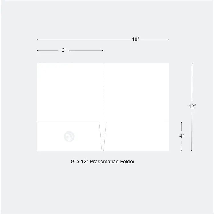 Blank Presentation Folders 4