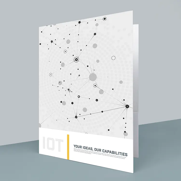 Matte Silk Presentation Folders 1
