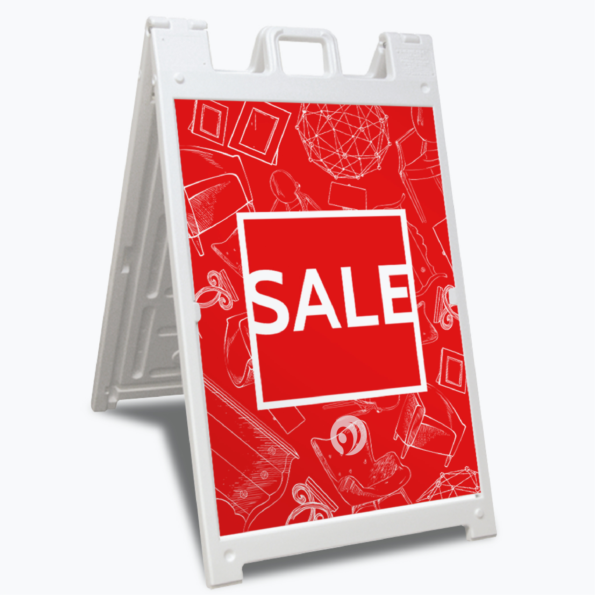 Signcade Deluxe A-frame Display STand | AIYO PRINT