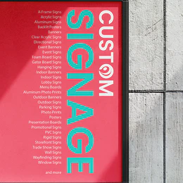 Quote - Custom Signage