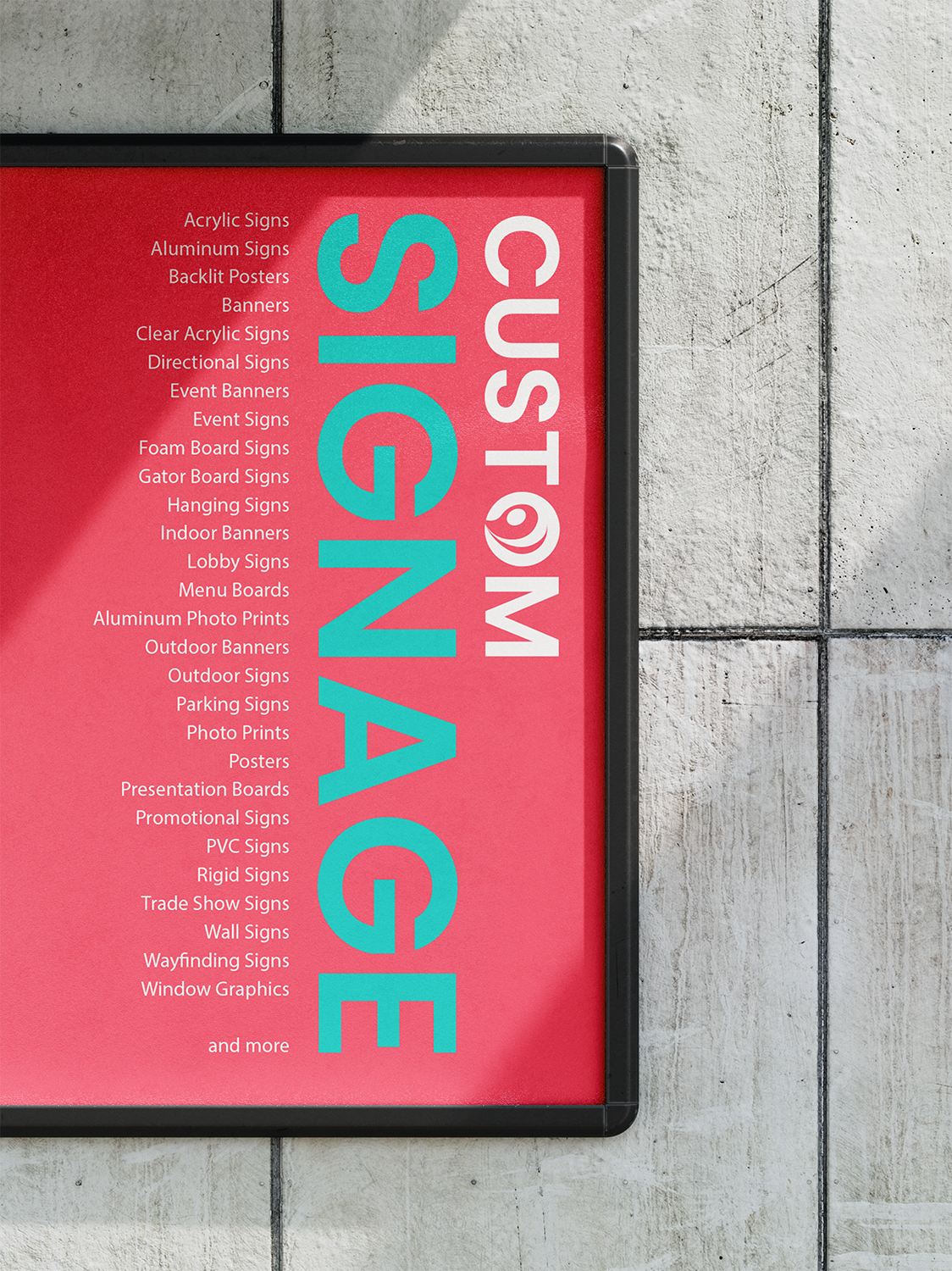 Quote - Custom Signage