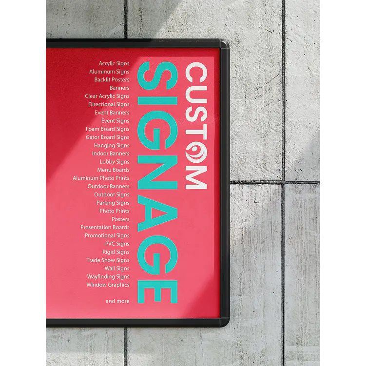 Quote - Custom Signage 1