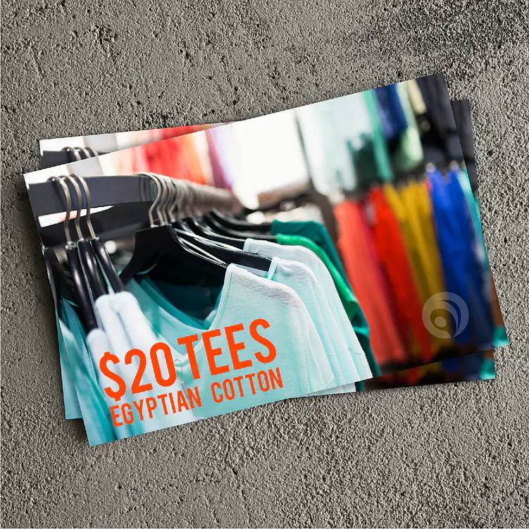 16pt Velvet Soft Touch Postcards 1