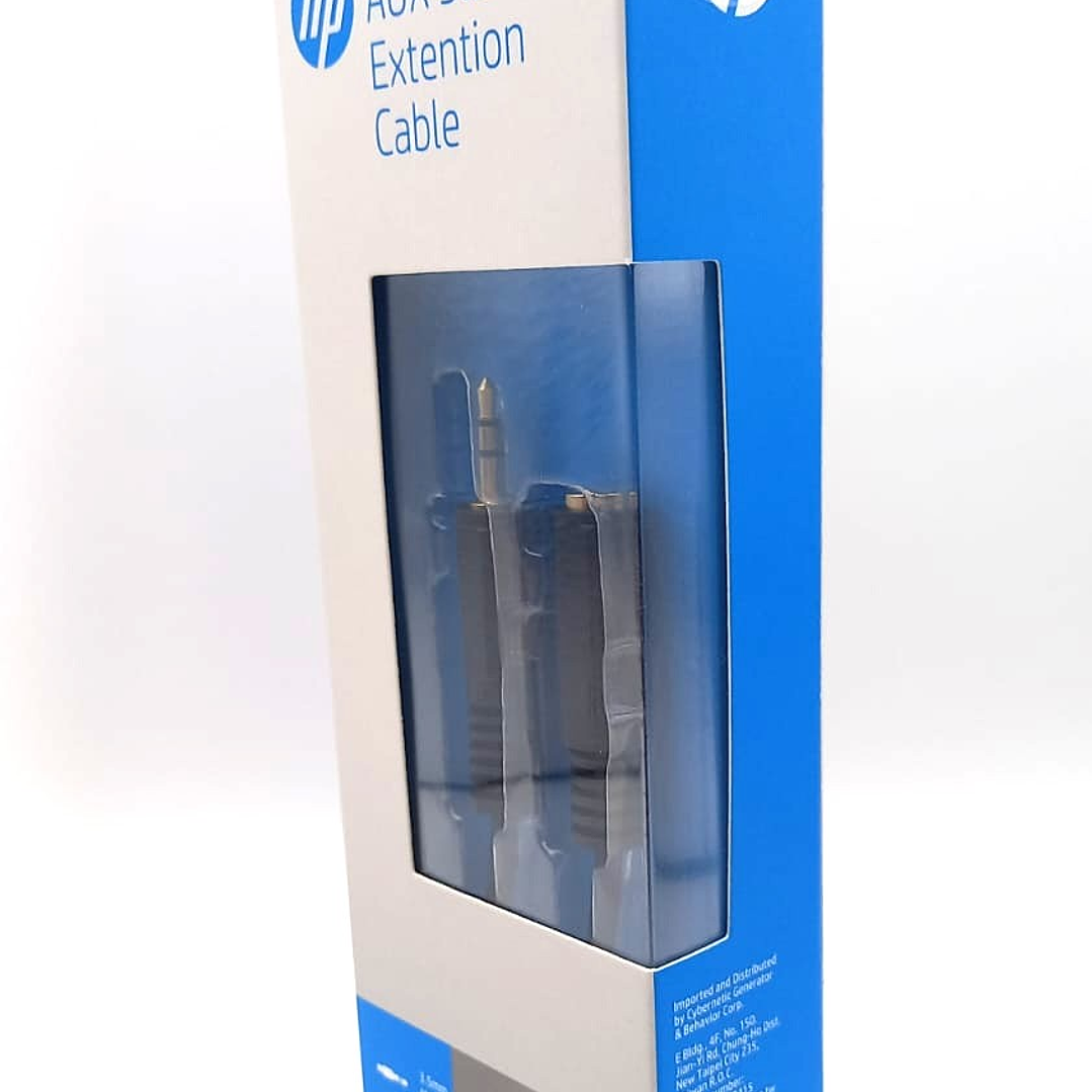 Cable extensión auxiliar  3.5mm 3 metros HP 4