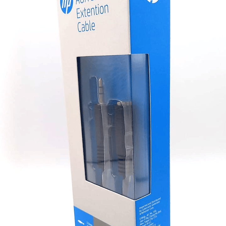 Cable extensión auxiliar  3.5mm 3 metros HP 4