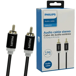 Cable audio stereo 1 RCA  a 1 RCA - PHILLIPS