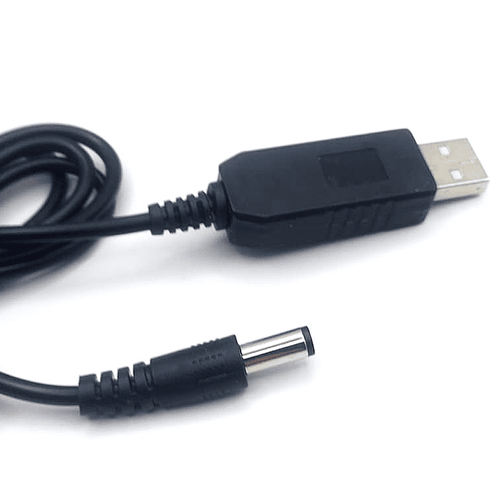 Cable Usb con conector DC - Largo 1m 2