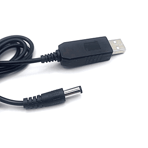 Cable Usb con conector DC - Largo 1m