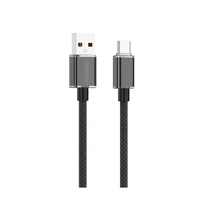 Cable Usb a tipo C carga rápida (6A) trenzado- largo de 1, 2 m - VIDVIE