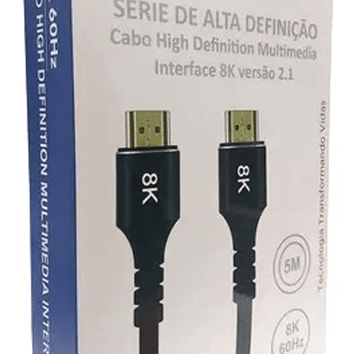 Cable HDMI  8K Ultra HD 2.1  de 5 metros blindado - AOWEIXUN ORVERSION 4