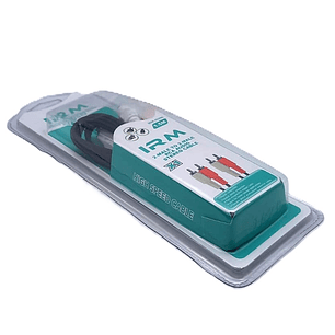 Cable audio estéreo RCA 2X2 Macho-Macho 1.5 Metros - IRM