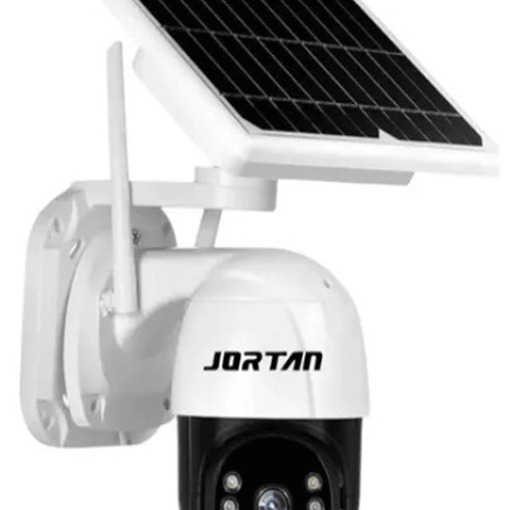 Cámara de seguridad Solar 4G - IP66 para uso exterior con panel solar - JORTAN 1