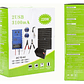  Kit solar portátil con inversor 220W – Energía renovable para hogar y emergencias - Miniatura 3