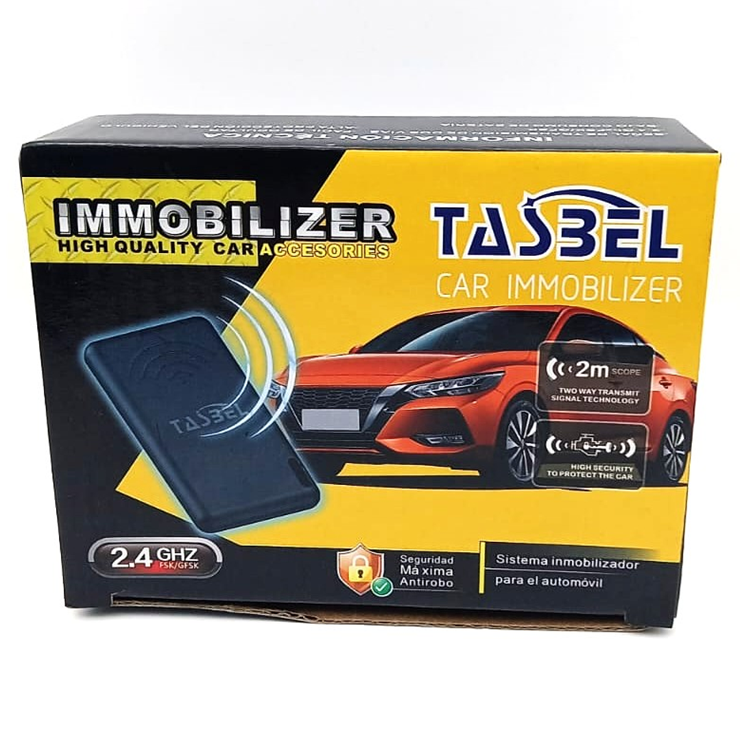 Inmovilizador de vehículo 2.4 GHz - TASBEL– Sistema de seguridad inteligente para tu vehículo 6