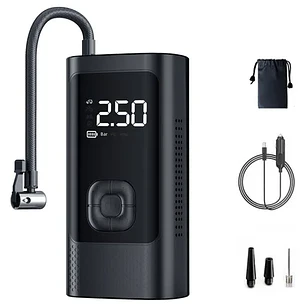 Compresor de aire portátil y digital - SONGJIEKJ SJ-001 – Compresor inteligente para auto, moto y más