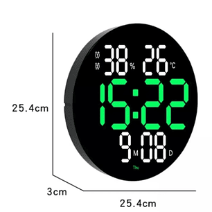 Reloj digital led multifuncional (incluye control remoto)