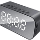 Clock Wireless Speaker BC-50 – Reloj Digital con Alarma, Bluetooth, FM y Pantalla LED - Miniatura 1