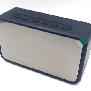 Clock Wireless Speaker BC-50 – Reloj Digital con Alarma, Bluetooth, FM y Pantalla LED