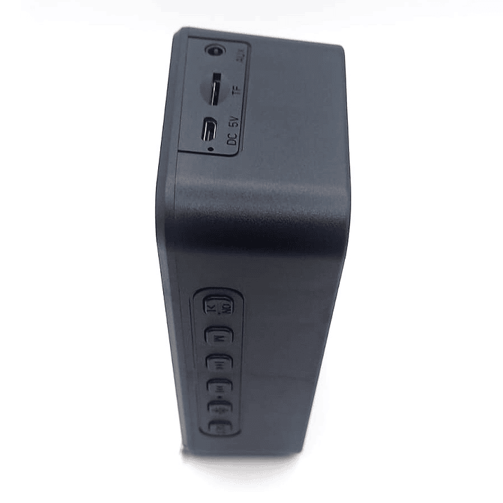 Clock Wireless Speaker BC-50 – Reloj Digital con Alarma, Bluetooth, FM y Pantalla LED 5