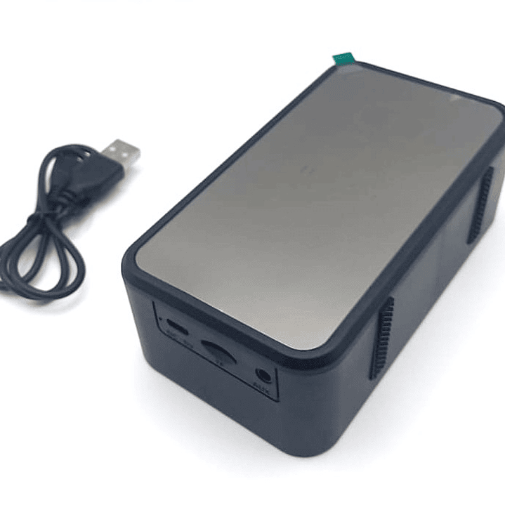 Clock Wireless Speaker BC-50 – Reloj Digital con Alarma, Bluetooth, FM y Pantalla LED 6