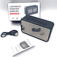 Clock Wireless Speaker BC-50 – Reloj Digital con Alarma, Bluetooth, FM y Pantalla LED - Miniatura 8