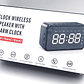 Clock Wireless Speaker BC-50 – Reloj Digital con Alarma, Bluetooth, FM y Pantalla LED - Miniatura 10