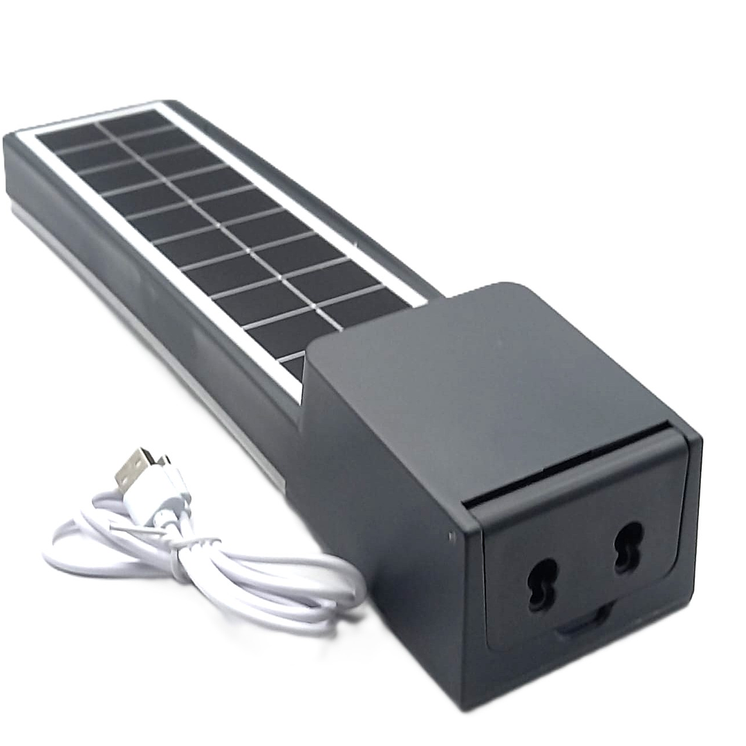 Luz led de pedestal con recarga solar– Iluminación para exterior/interior con control remoto 4