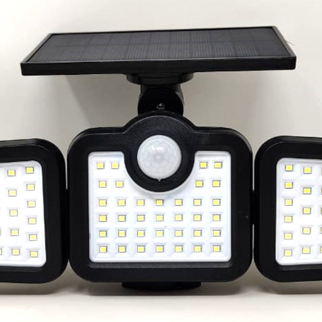 Luz solar  – Iluminación exterior con sensor de movimiento, control remoto y panel solar independiente -TASBEL TS-2656A 5